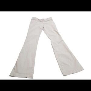 Mavi Womens Beige Cotton Blend Pants 28/34 Wide Leg Bootcut READ​​​